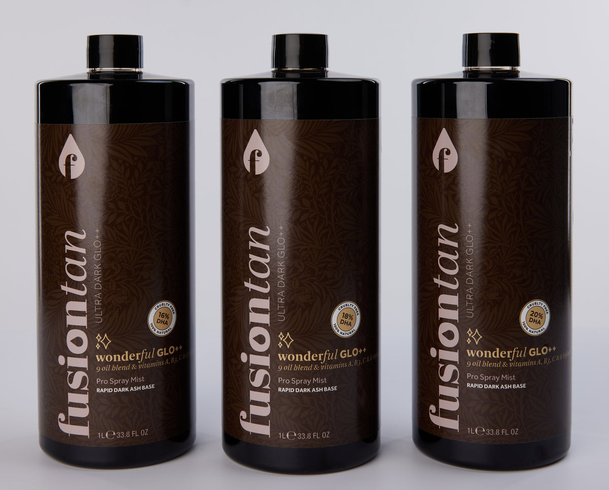 Wonderful Glo++ 16% Pro Spray Tan Mist – Fusion Tan
